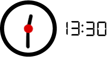 13時30分